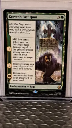 MTG Spider-Man - Kraven's Last Hunt #105 (Rare Enchantment) - Image 1