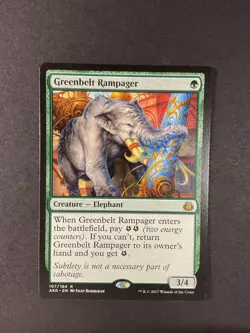 Greenbelt Rampager - Aether Revolt - Magic the Gathering - MTG - Image 1
