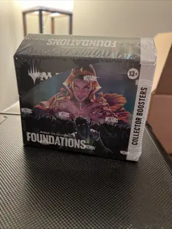 Magic The Gathering MTG Foundations Collector Booster Box English SEALED NEW - Image 1