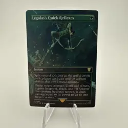 MTG Legolas's Quick Reflexes (Borderless) Commander: the Lord of the Rings NM - Image 1