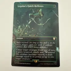 MTG Legolas's Quick Reflexes (Borderless) Commander: the Lord of the Rings NM - Image 4