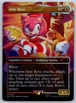 Amy Rose (Rainbow Foil) M Secret Lair Drop Series 2083 NM MTG - Image 1