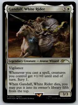 Gandalf, White Rider - P Promo 0002 NM MTG - Image 1
