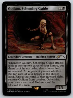 Gollum, Scheming Guide - P Promo 003 NM MTG - Image 1
