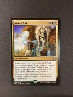 Ajani's Aid - Aether Revolt - Magic the Gathering - MTG - Image 1