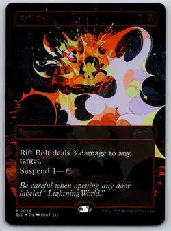 Rift Bolt - (Raised Foil) R Secret Lair Drop Series 2055 NM MTG - Image 1