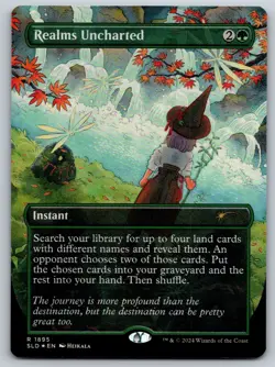Realms Uncharted - (Rainbow Foil) R Secret Lair Drop Series 1895 NM MTG - Image 1