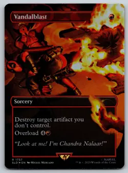 Vandalblast () (Rainbow Foil) R Secret Lair Drop Series 1757 NM MTG - Image 1