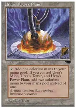 Urza's Power Plant (Sphere) - Light Play MTG Chronicles - Image 1