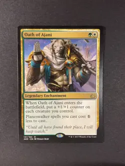 Oath of Ajani - Aether Revolt - Magic the Gathering - MTG - Image 1