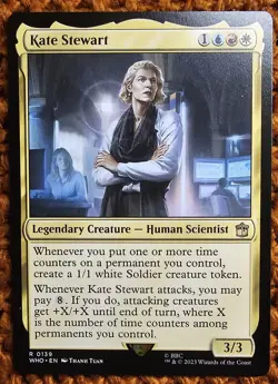 ✨Kate Stewart✨ MTG | Universes Beyond: Doctor Who | NM/M | R 0139 - Image 1