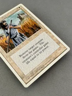 Swords to Plowshares MTG Core Set 4th Edition Regular-LP Excellent-Vintage - Image 4