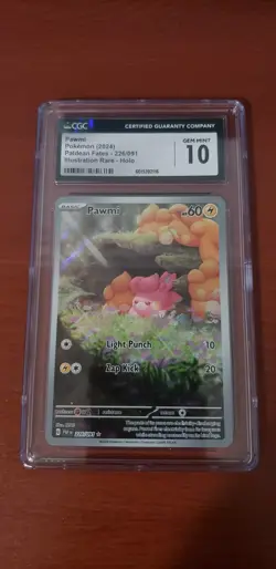 2024 Pokemon Pawmi Alt Art Paldean Fates #226 - CGC 10 - Image 1