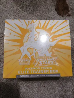 NEW Pokemon Center Exclusive Sword & Shield Brilliant Stars Elite Trainer Box - Image 1