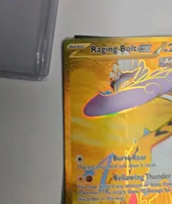 Raging Bolt ex Gold Hyper Rare 218/162 Pokemon Temporal Forces 2024 - Image 5