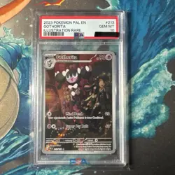 2023 POKEMON PAL EN-PALDEA EVOLVED ILLUSTRATION RARE #213 GOTHORITA PSA 10 - Image 1