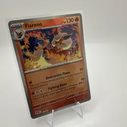Pokemon TCG Flareon Poke Ball Pattern 013/131 Prismatic Evolutions - Image 2