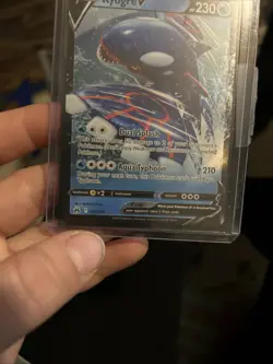 Pokemon TCG - Crown Zenith - Kyogre V - Holo Ultra Rare - 37/159 NM/M 2023 - Image 3