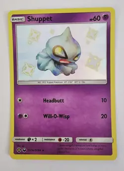 Shuppet SV16/SV94 (NM) - SM Hidden Fates Shiny Vault - Holo Rare Pokemon TCG - Image 1