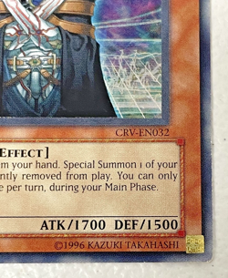 Yugioh Different Dimension Master CRV-EN032 1st Edition Ultimate Rare Konami - Image 4