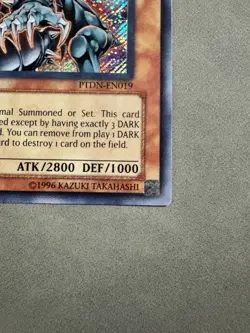 Yugioh Dark Armed Dragon PTDN-EN019 Secret Rare Unlimited NM - Image 3