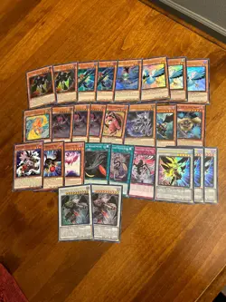 Yugioh Blackwing 27 Card Deck Core Full Armor Master Bora Blizzard Sirocco Gale - Image 1