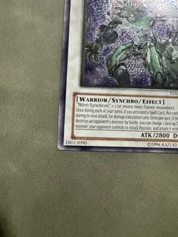 Yugioh Nitro Warrior TDGS-EN039 Ultimate Rare NM - Image 2