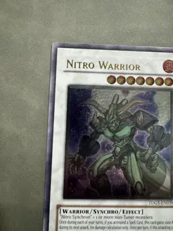 Yugioh Nitro Warrior TDGS-EN039 Ultimate Rare NM - Image 5