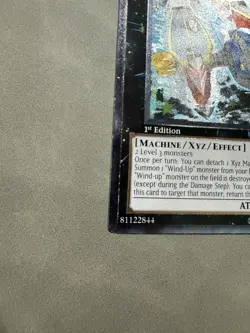 Wind-Up Carrier Zenmaity ORCS-EN044 Ultimate Rare Unlimited Edition LP YUGIOH - Image 2