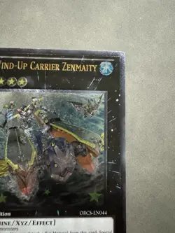 Wind-Up Carrier Zenmaity ORCS-EN044 Ultimate Rare Unlimited Edition LP YUGIOH - Image 4