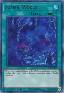 Zombie World - GFP2-EN154 - Ultra Rare - 1st Edition Near Mint Yugioh! Card - Image 1