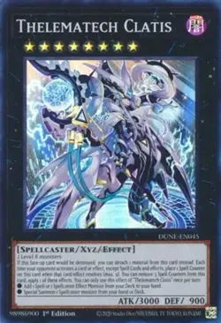 Thelematech Clatis - DUNE-EN045 - Super Rare - 1st Edition Near Mint Yugioh! Car - Image 1