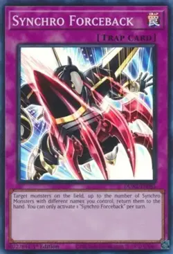 Synchro Forceback - DUNE-EN085 - Super Rare - 1st Edition Near Mint Yugioh! Card - Image 1