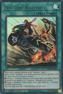 Zektrike Kou-ou - GRCR-EN037 - Ultra Rare - 1st Edition Near Mint Yugioh! Card - Image 1