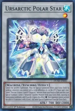 Ursarctic Polar Star - DUNE-EN041 - Super Rare - 1st Edition Near Mint Yugioh! C - Image 1