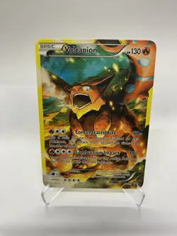 Volcanion Gold Metal Pokemon Card-Collectible Gift Display！Christmas - Image 3