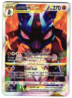 LUCARIO VSTAR SWSH291 - NM - SWSHP SWSH BLACK STAR PROMOS ENGLISH POKEMON CARD - Image 1