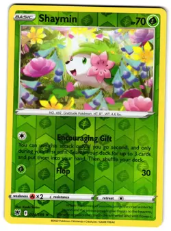 SHAYMIN 14/189 - NM - SWSH10 ASTRAL RADIANCE RARE ENGLISH POKEMON CARD - Image 1