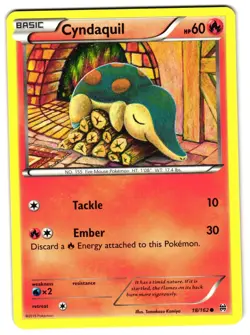 CYNDAQUIL 18/162 - LP - XY8 BREAKTHROUGH COMMON ENGLISH POKEMON CARD - Image 1