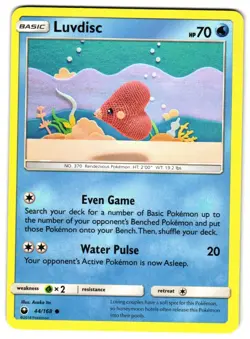 LUVDISC 44/168 - NM - SM7 CELESTIAL STORM COMMON ENGLISH POKEMON CARD - Image 1
