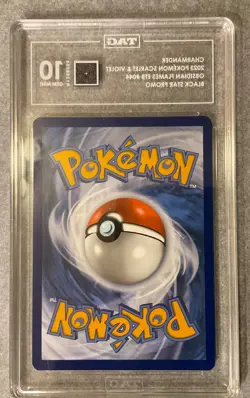 Charmander 044 Obsidian Flames ETB Promo Card Gem Mint Condition Tag 10 - Image 3