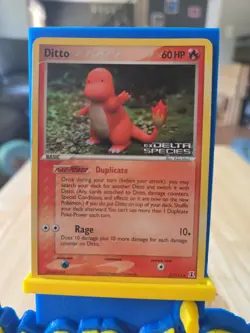 Ditto Charmander EX Delta Species Reverse Holo Stamped Card 37/113 - Image 3