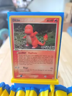 Ditto Charmander EX Delta Species Reverse Holo Stamped Card 37/113 - Image 4