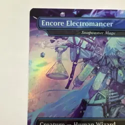 MTG Encore Electromancer Snapcaster Mage Foil Miku Secret Lair Bonus Card Promo - Image 5