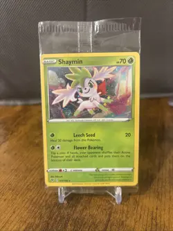 Shaymin Zeraora Marshadow 015 061 080 Cosmos Promo Holo Pokemon Card - NM SEALED - Image 1