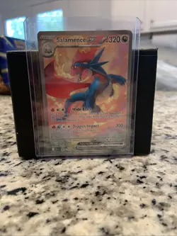Pokemon TCG Salamence EX Card Sir Sv09: Journey Together 187/159 Mint - Image 1