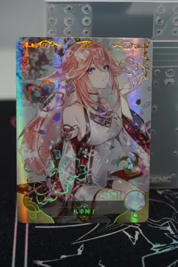 Yae Miko Genshin Impact Goddess Story Waifu Card SSR Foil ns-11ssr-12 - Image 4