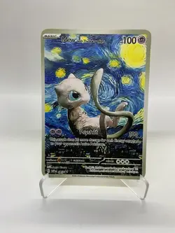 New hp100 Van Gogh Gold Metal Pokemon Card-Collectible Gift Display！ Christmas - Image 1