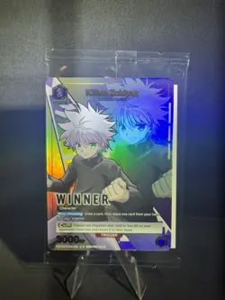 Killua Zoldyck (018) (Winner) - Union Arena Promotion Cards (UEPR) Sealed - Image 1