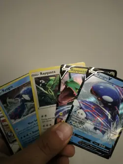 Rayquaza/Kyogre (Crown Zenith Sea And Sky Promo Cards) - Image 1